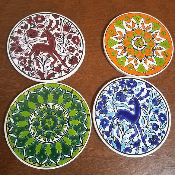 Other - Apollon Keramik Handmade Ceramic Coasters